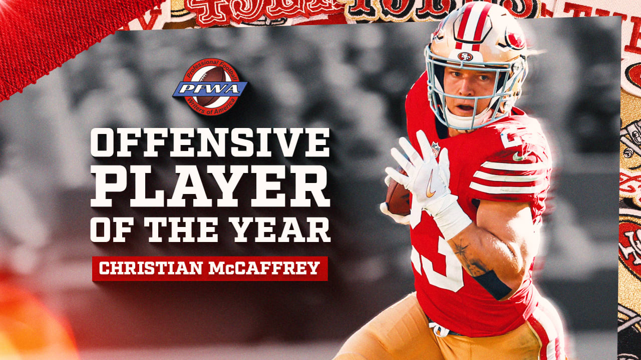 Christian McCaffrey Named PFWA Offensive Player Of The Year