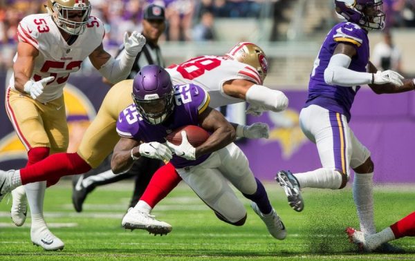 49ers v. Vikings Game Balls & Highlights