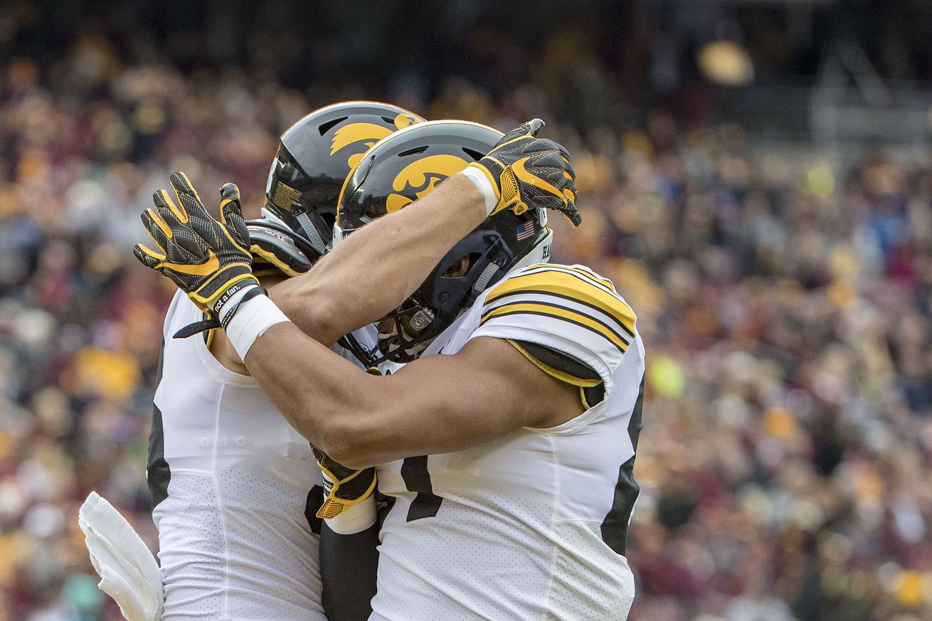 George Kittle made his Iowa teammates some money