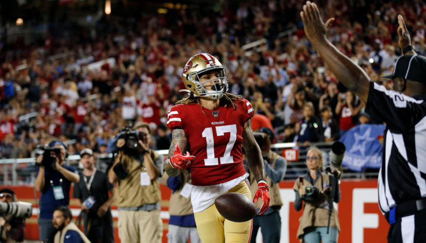 49ers emmanuel sanders jersey