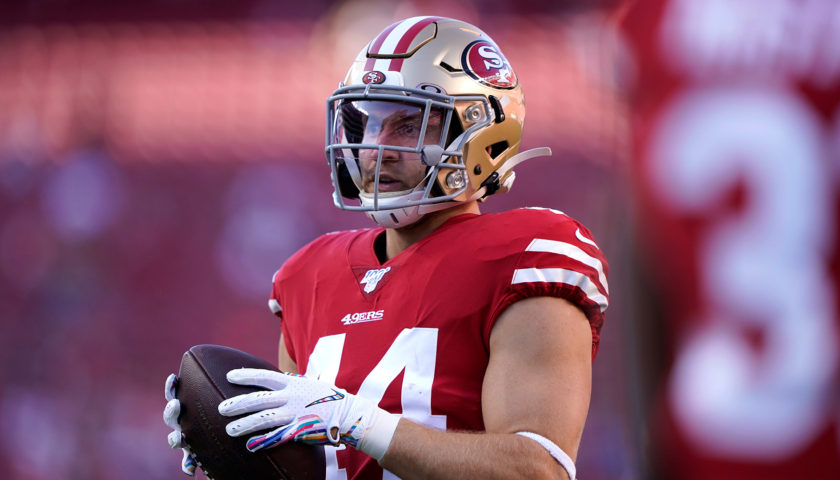 49ers Fullback Kyle Juszczyk Carted To Locker Room With Leg