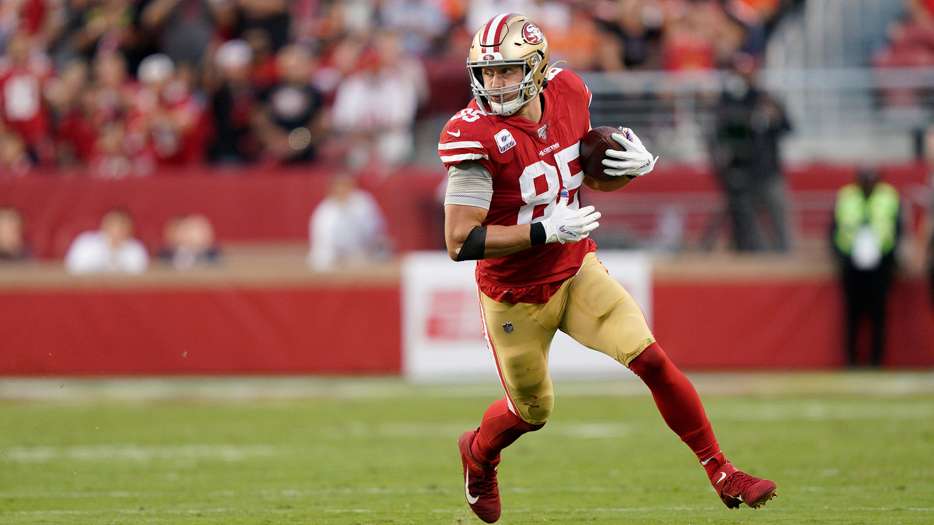 49ers' George Kittle doesn't want to miss 'massive' gam...