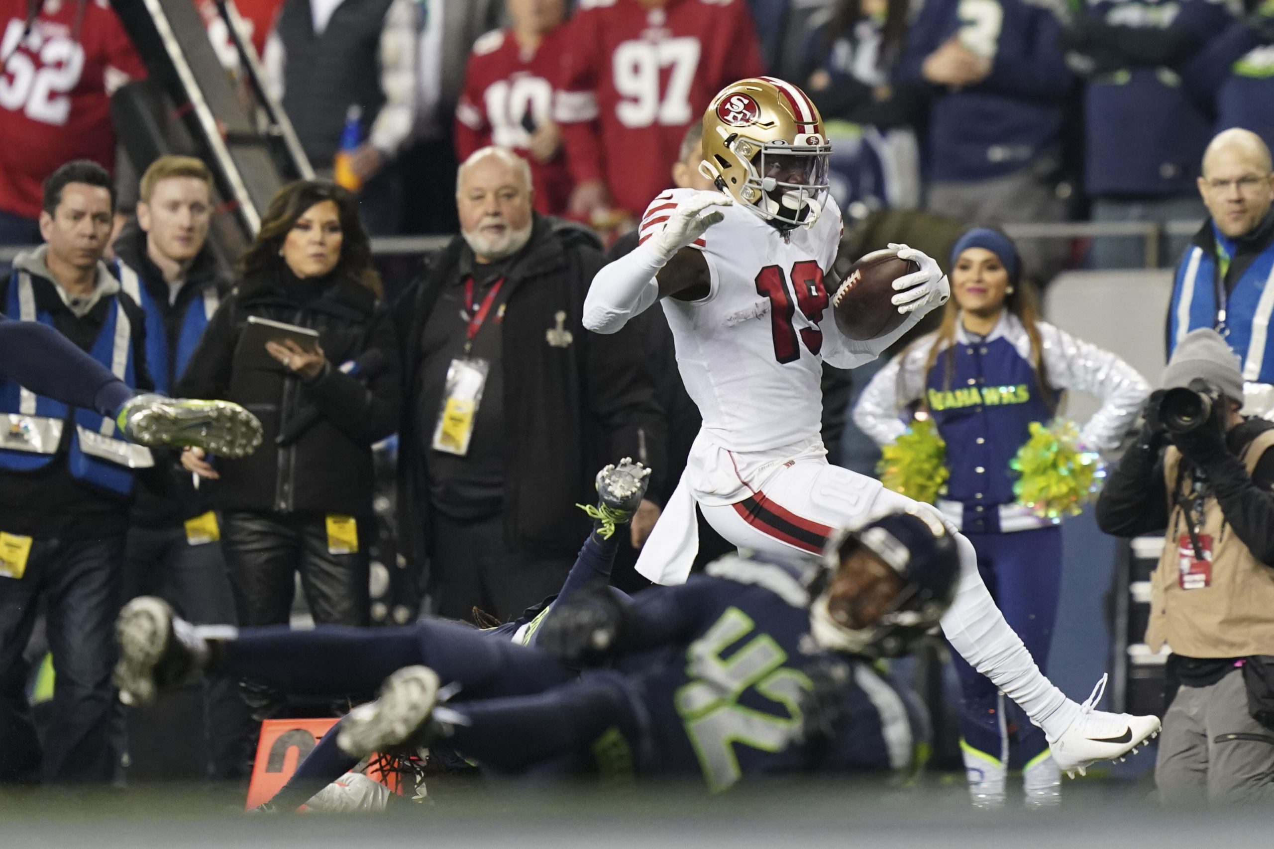 Deebo Samuel Nearly Made NFL Rushing History In 2019