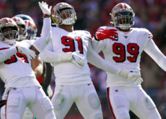 49ers breaking out the white throwbacks Sunday against Seahawks