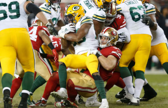 49ers Packers live game thread playoffs
