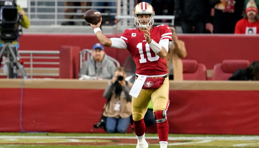 How 49ers’ Jimmy Garoppolo made history in NFC Championship Game win
