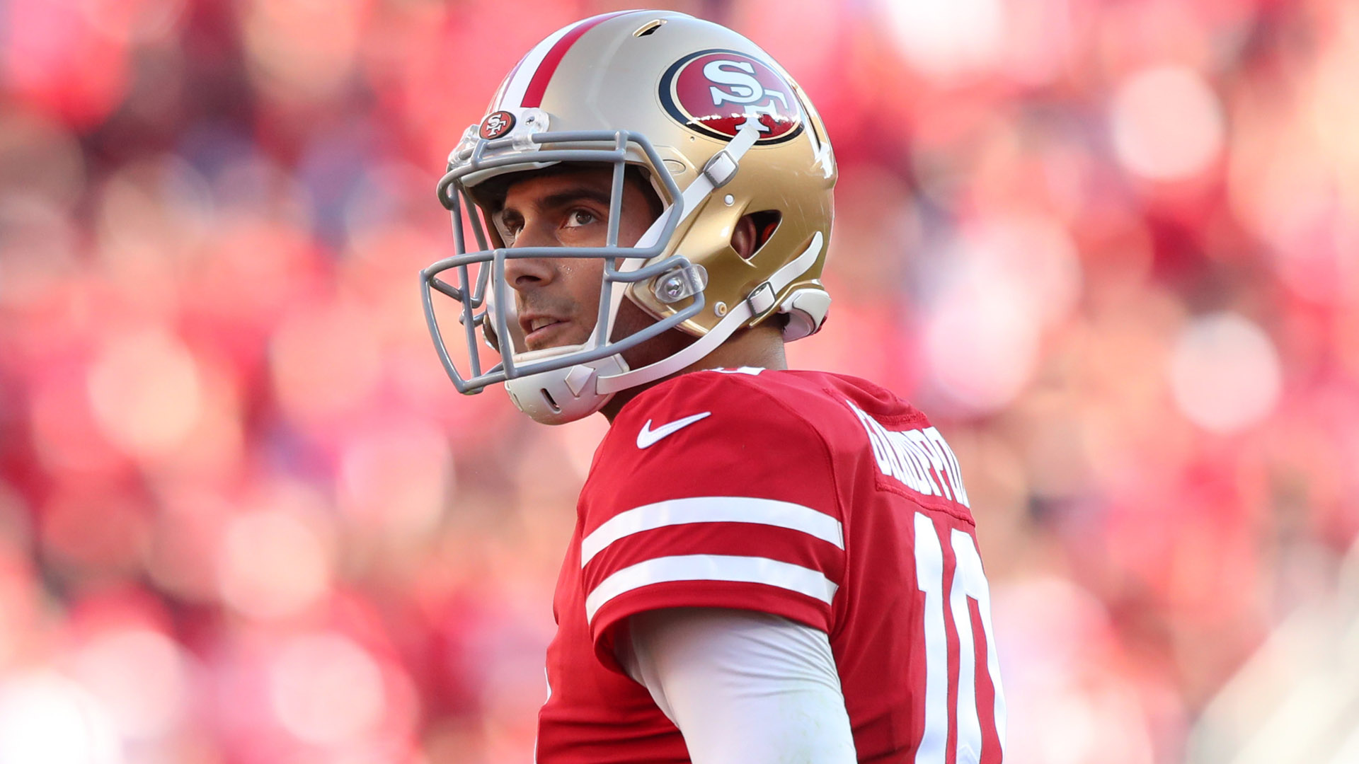 Jimmy Garoppolo finds inspiration not pressure in 49ers' history1920 x 1080