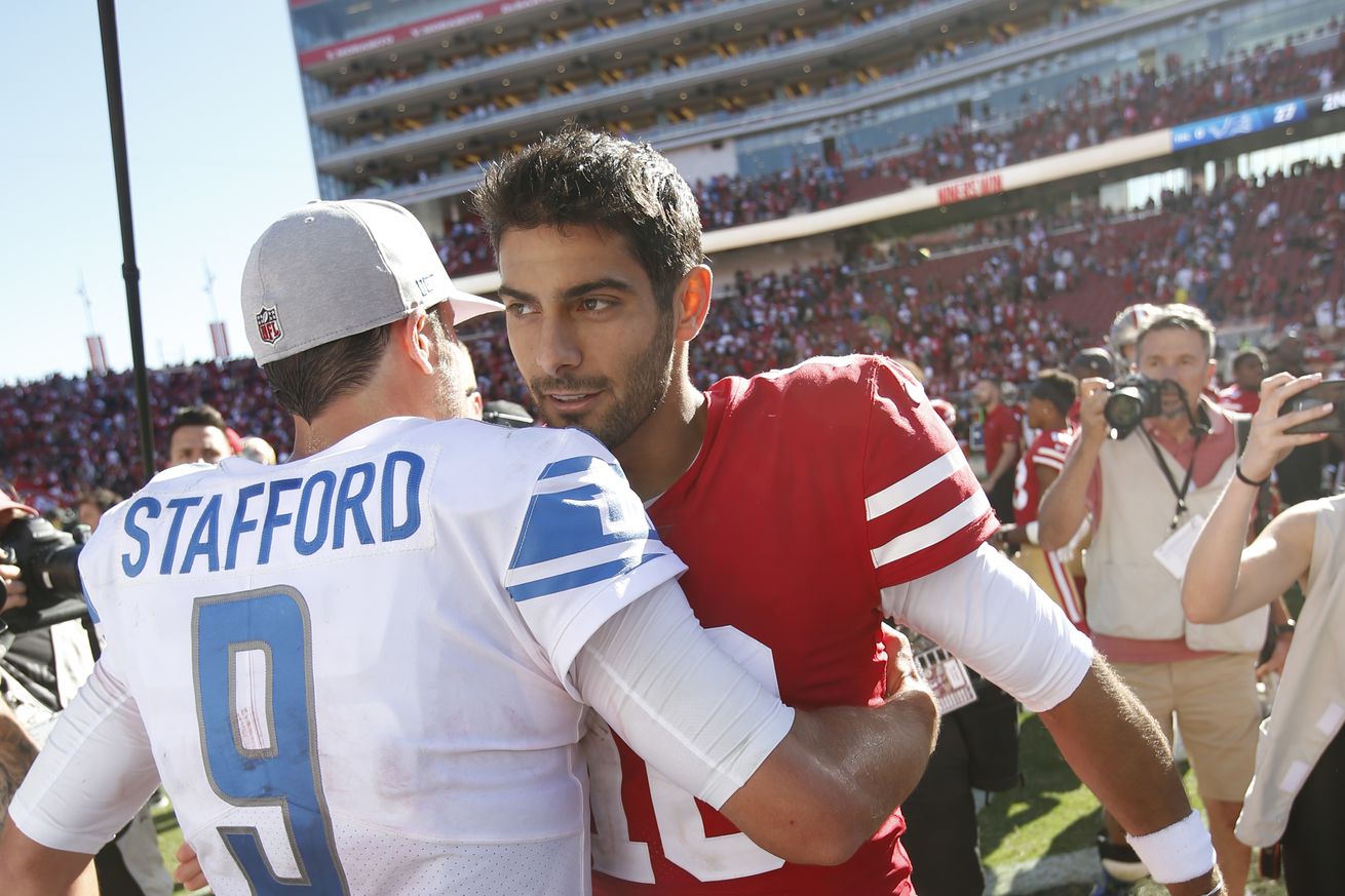 Would the 49ers win a Super Bowl with Matthew Stafford as QB?
