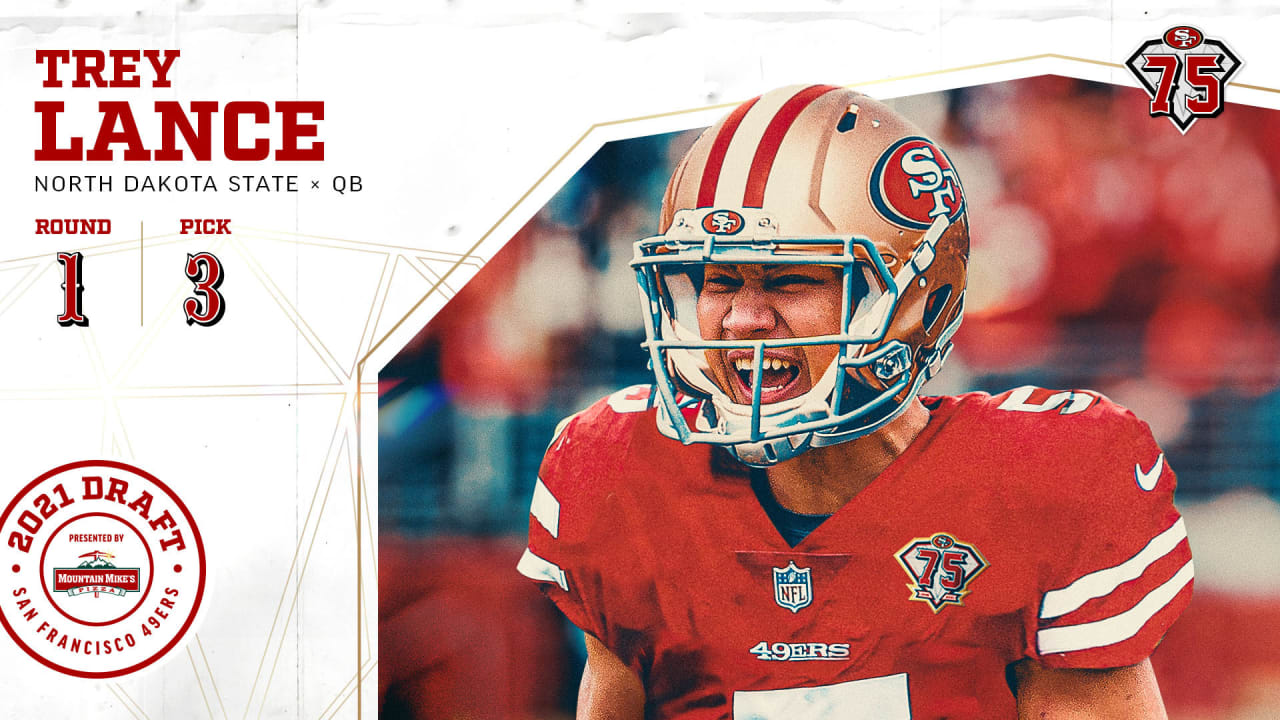 49ers Select QB Trey Lance with the No