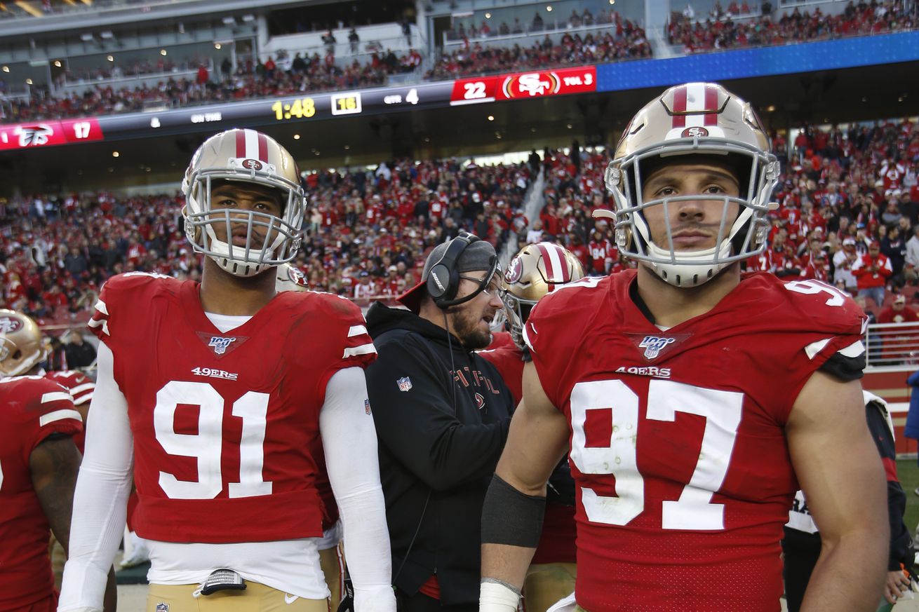 Where PFF ranks 49ers’ offensive, defensive lines