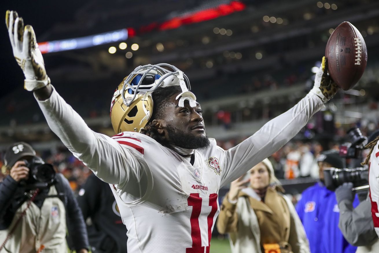 49ers in Five: Things have come full circle for Brandon Aiyuk