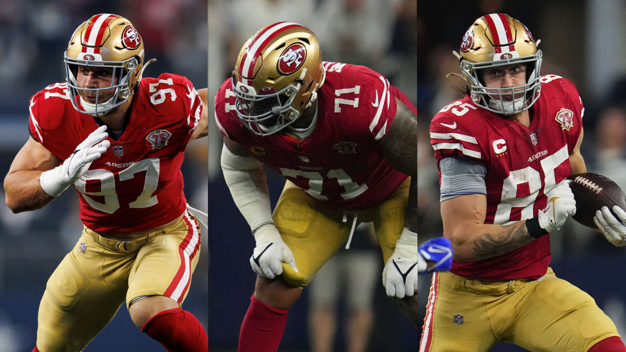 Nick Bosa, Trent Williams, George Kittle Land on PFWA’s All-NFL, All-NFC Team