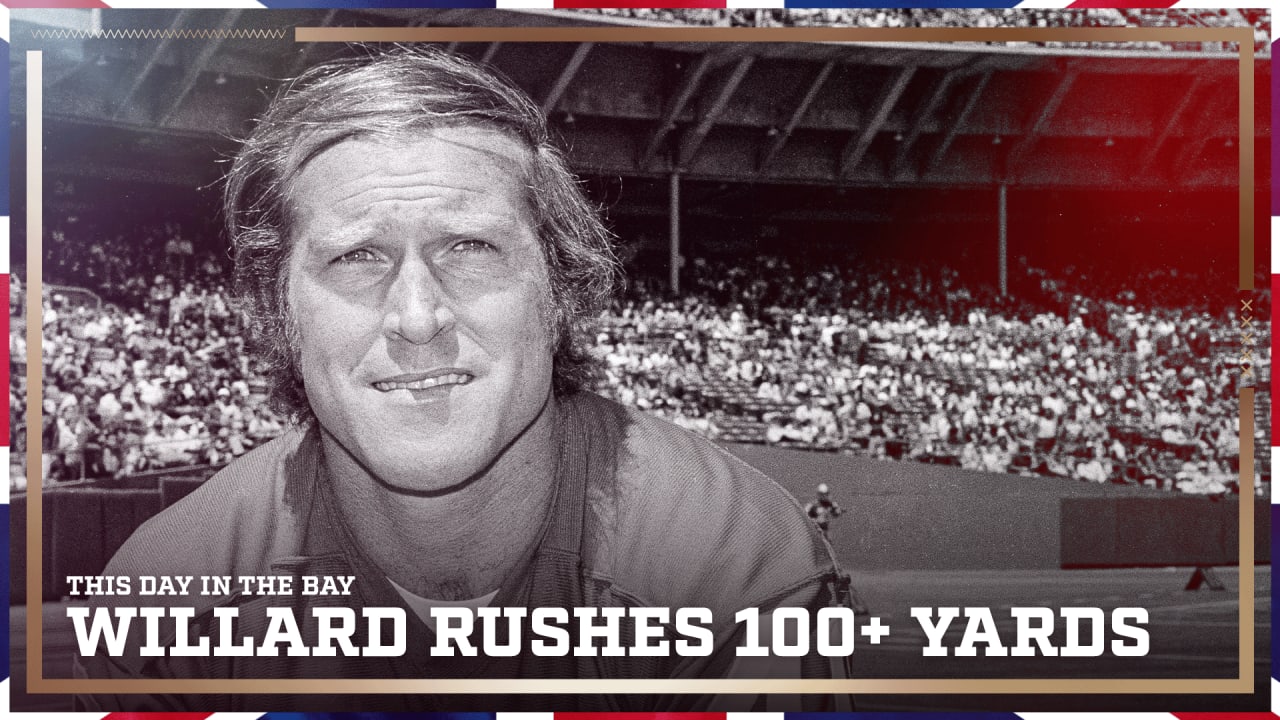 This Day in The Bay: Willard Rushes Over 100 Yards vs. Cleveland Browns