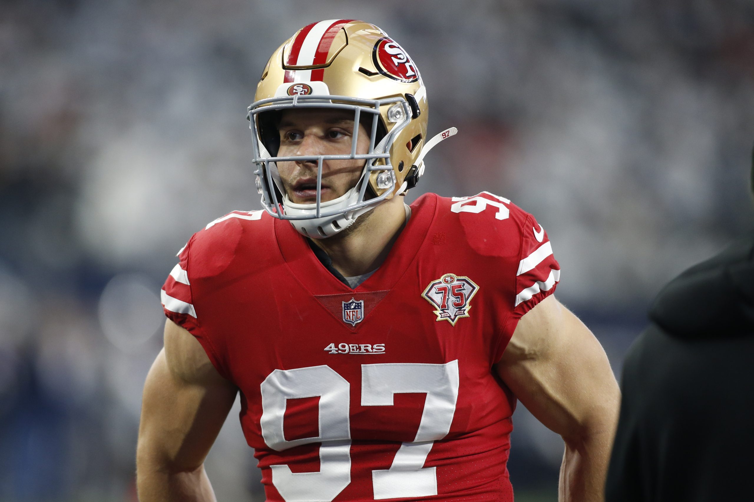 49ers-Panthers: Niners win 37-15 but Bosa, Gould and Moseley injured