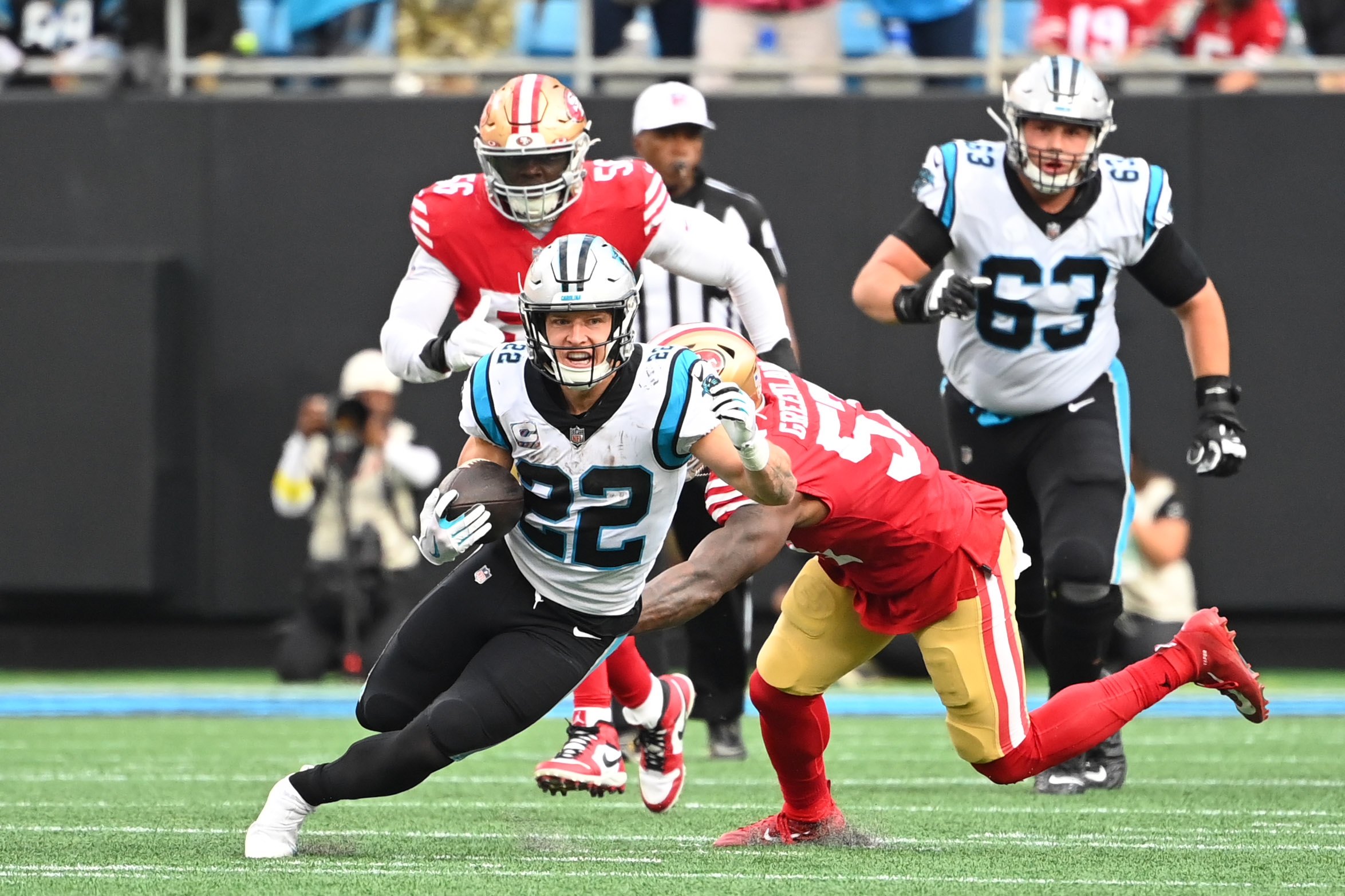 49ers RB depth chart after Christian McCaffrey trade