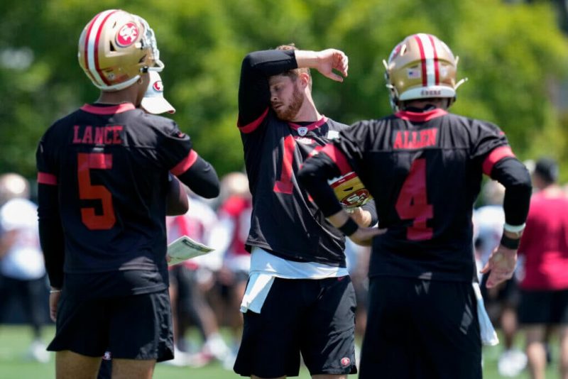 Too many arms for 49ers? Brock Purdy’s speedy recovery creates practice ...