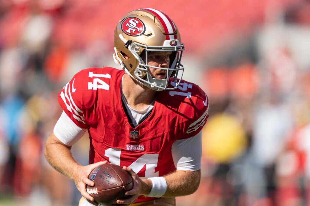 49ers pick Sam Darnold as backup QB, exploring their options for Trey Lance: Source