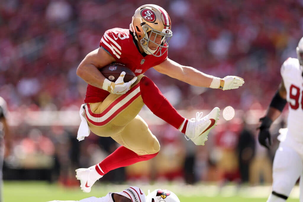 49ers’ Christian McCaffrey Scores 4 TDs In Win Vs. Cardinals; San ...