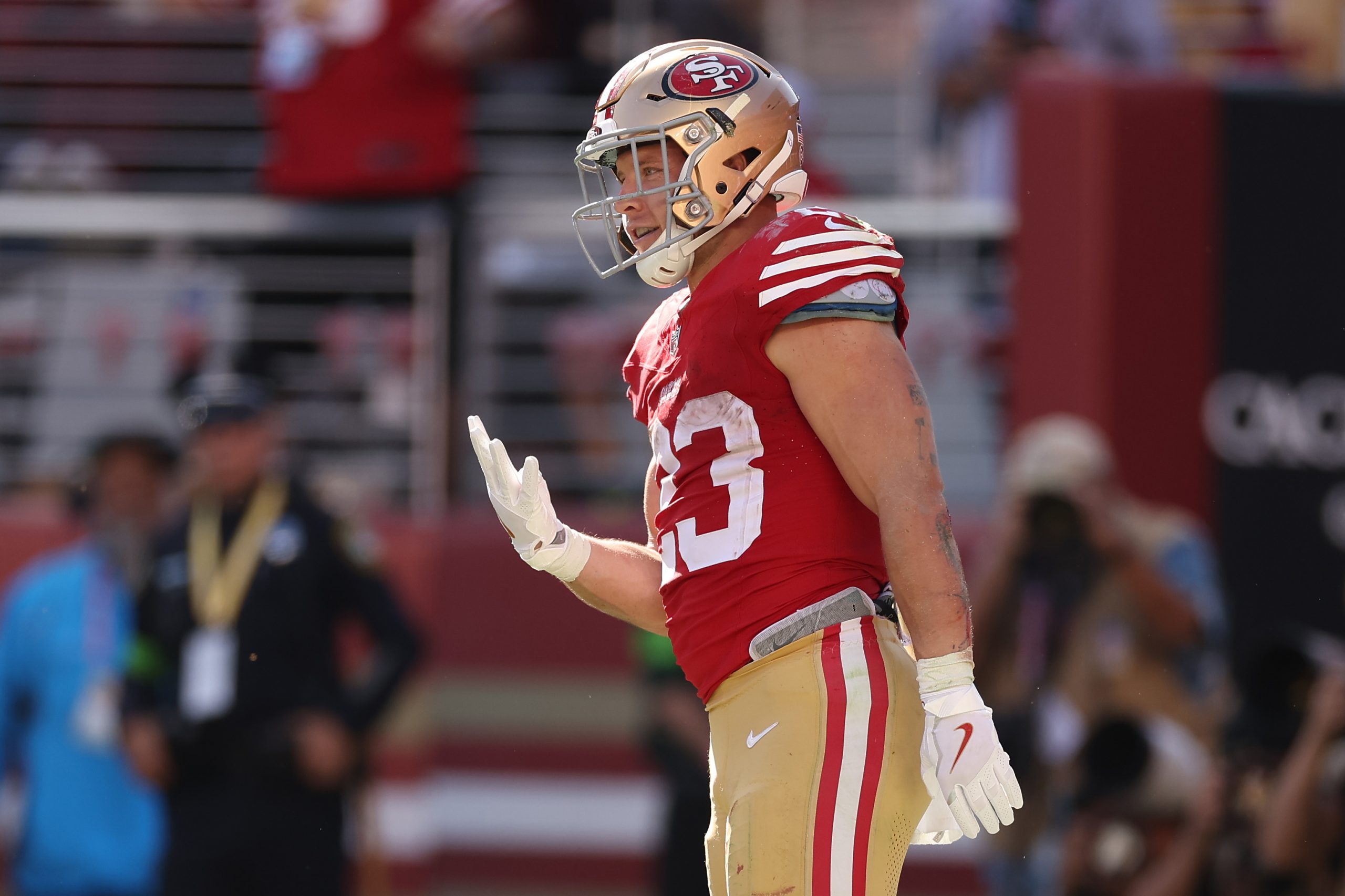 49ers Inactives: Christian McCaffrey Officially In, Trent Williams ...