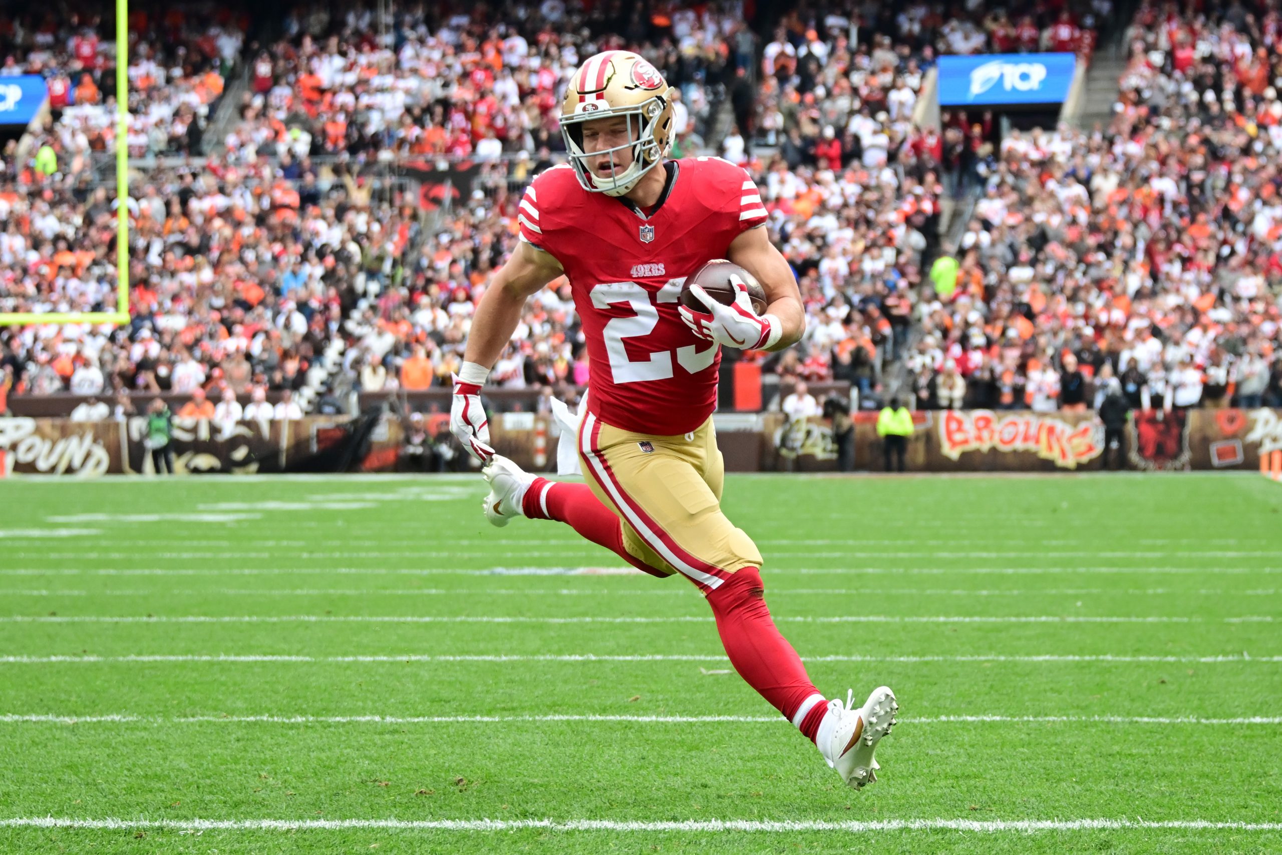 Report: 49ers RB Christian McCaffrey On Track To Play Week 7 Vs. Vikings