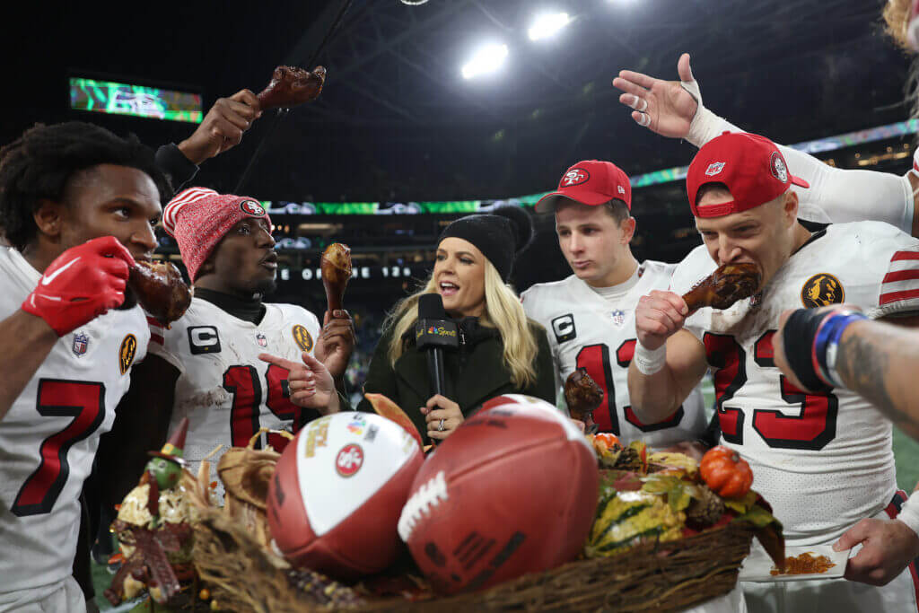 Charvarius Ward shut downs DK Metcalf and 49ers feast in Thanksgiving win over Seahawks