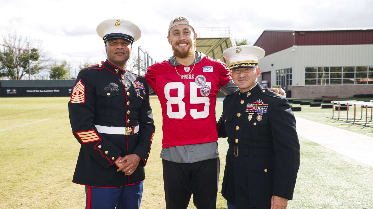 Faithful, Here’s How You Can Help George Kittle in His Salute to Service Campaign