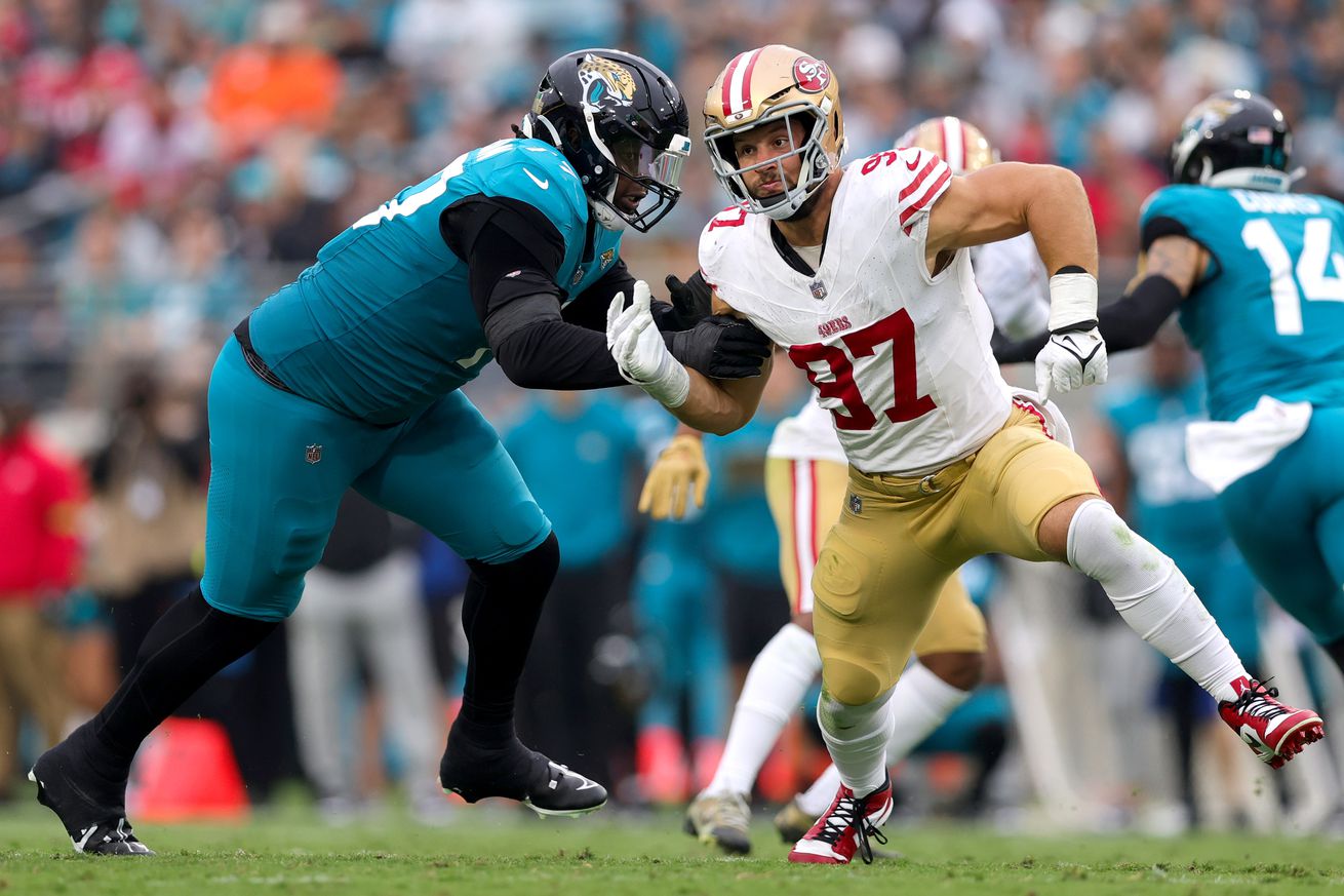 Nick Bosa named NFC Defensive Player of the Week despite only playing 37 snaps