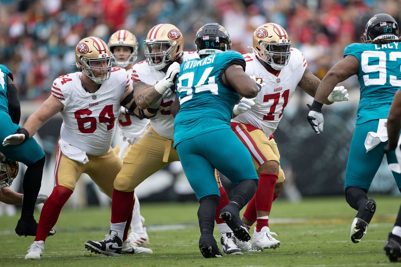 State Of The 49ers Offensive Line: Jon Feliciano Shines; Right Tackle ...