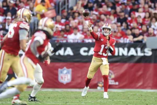 Brock Purdy throws 4 touchdowns as the 49ers score 45 against the Cardinals