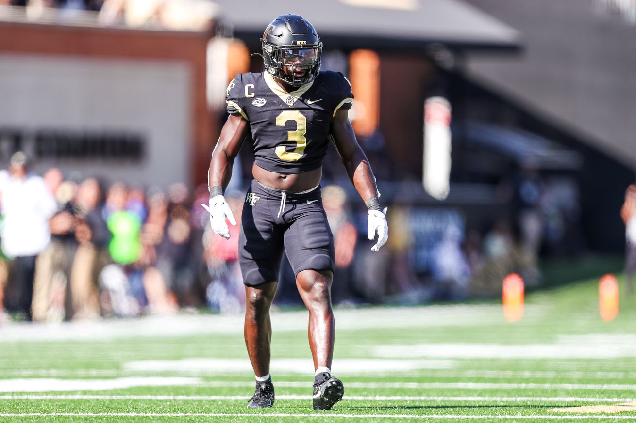 49ers select with 124th pick Select Wake Forest safety Malik Mustapha