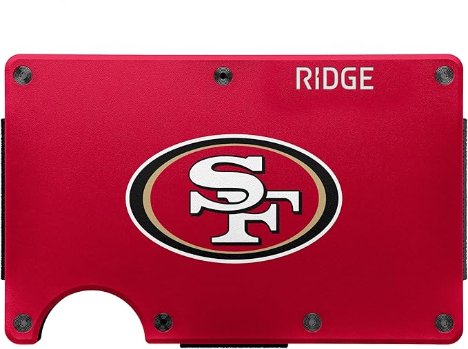 San Francisco 49ers metal wallet