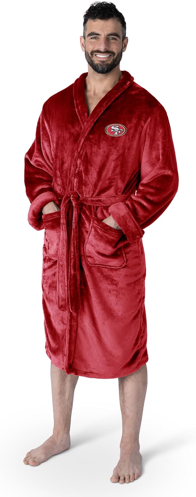 San Francisco 49ers silk bath robe