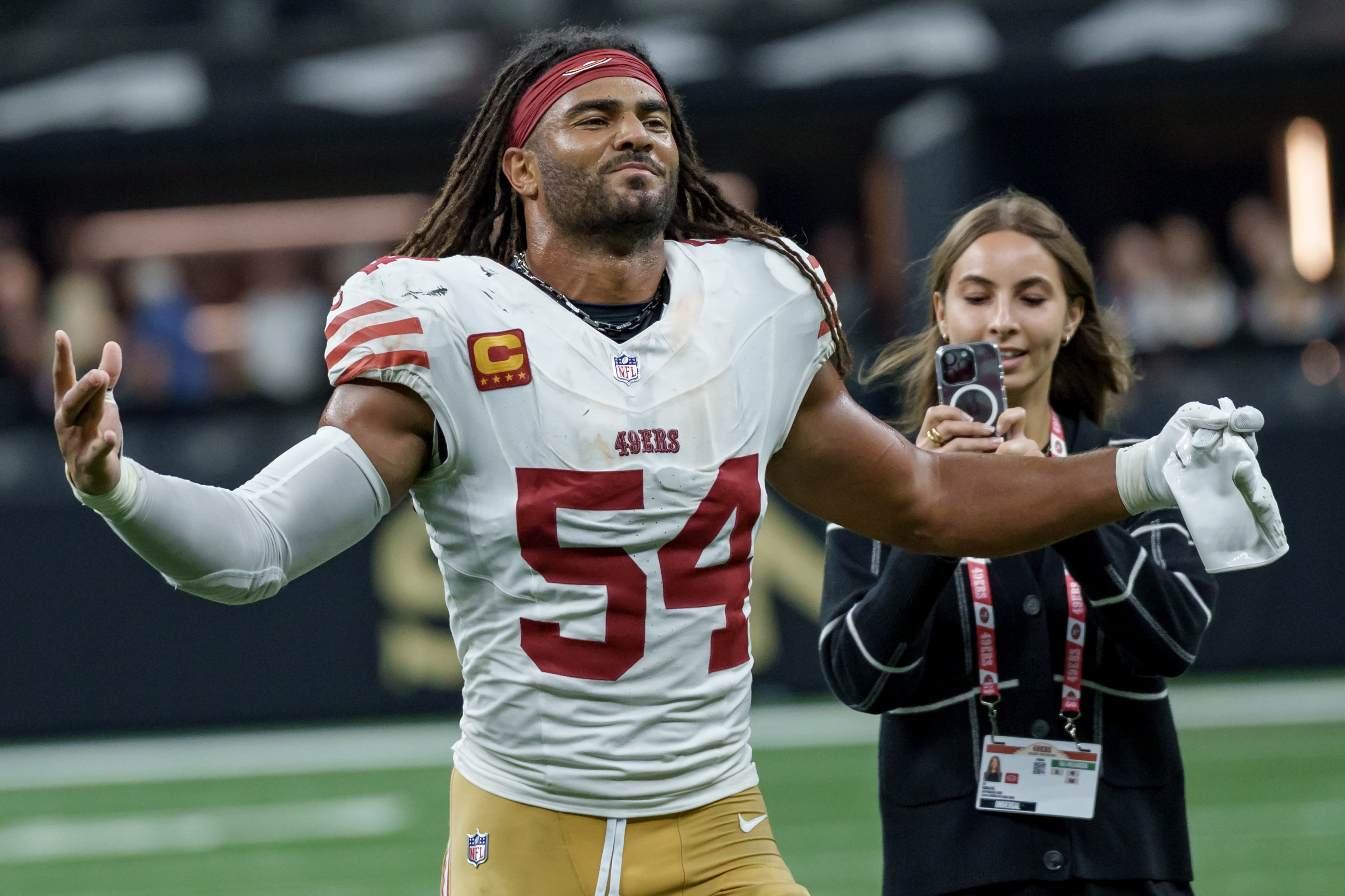 Fred Warner claims Week 2 honor after standout display